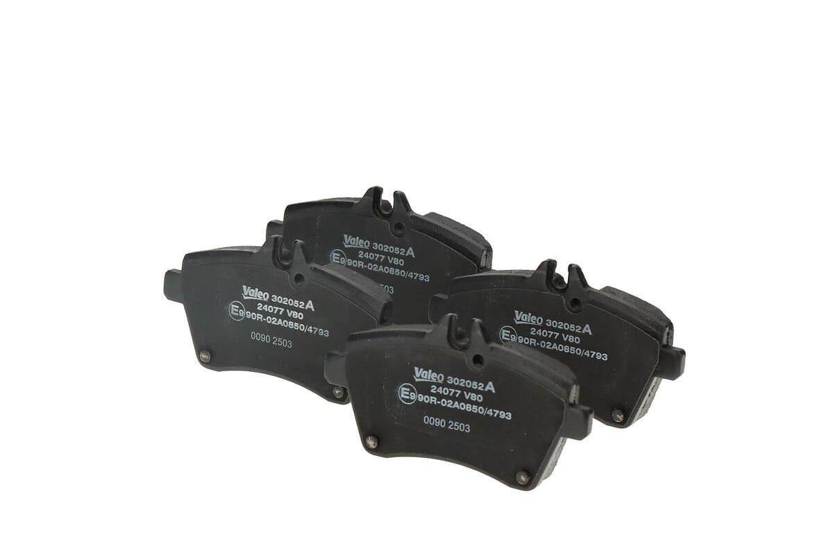 Jeu de 4 plaquettes de frein VALEO ref. 302052A